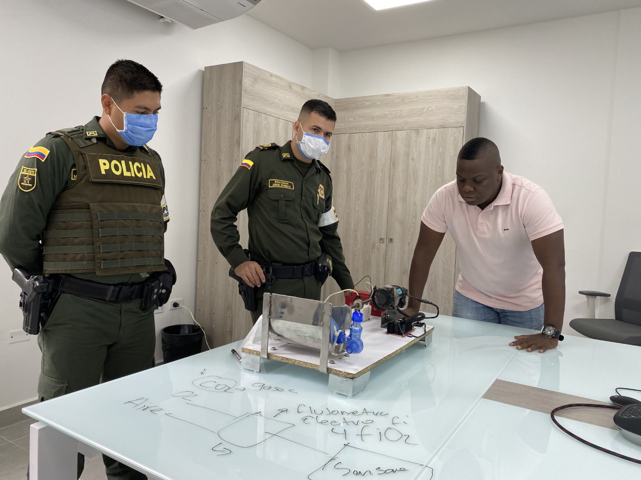 Prototipo respirador COVID-19