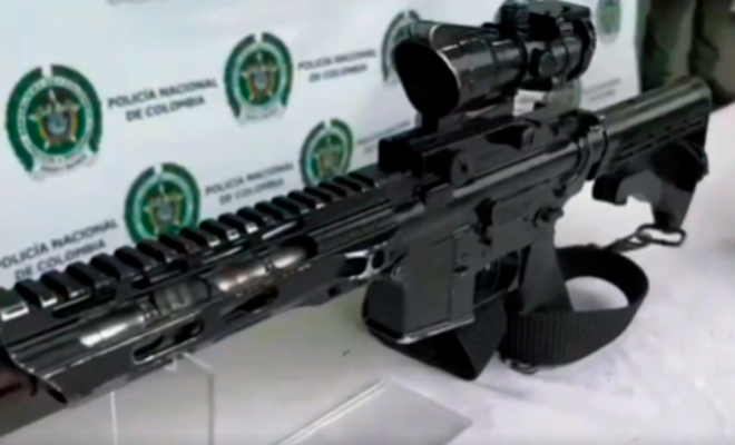 fusil incautado