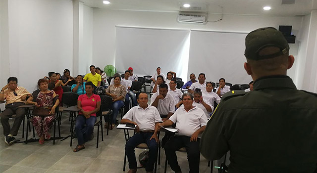 La Policía Nacional-graduó-22-líderes comunitarios-como-promotores de seguridad y convivencia-en el Meta