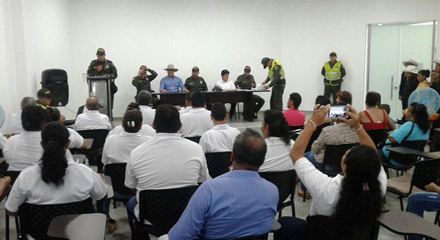 La Policía Nacional-graduó-22-líderes comunitarios-como-promotores de seguridad y convivencia-en el Meta