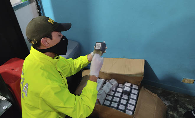 hallazgo de explosivo