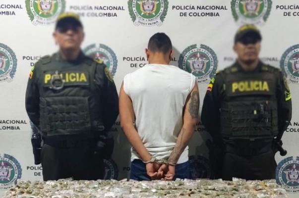 Capturado por porte de estupefacientes 