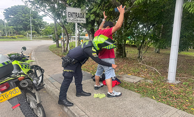 operativos de registro y control en Pereira, Dosquebradas y La Virginia