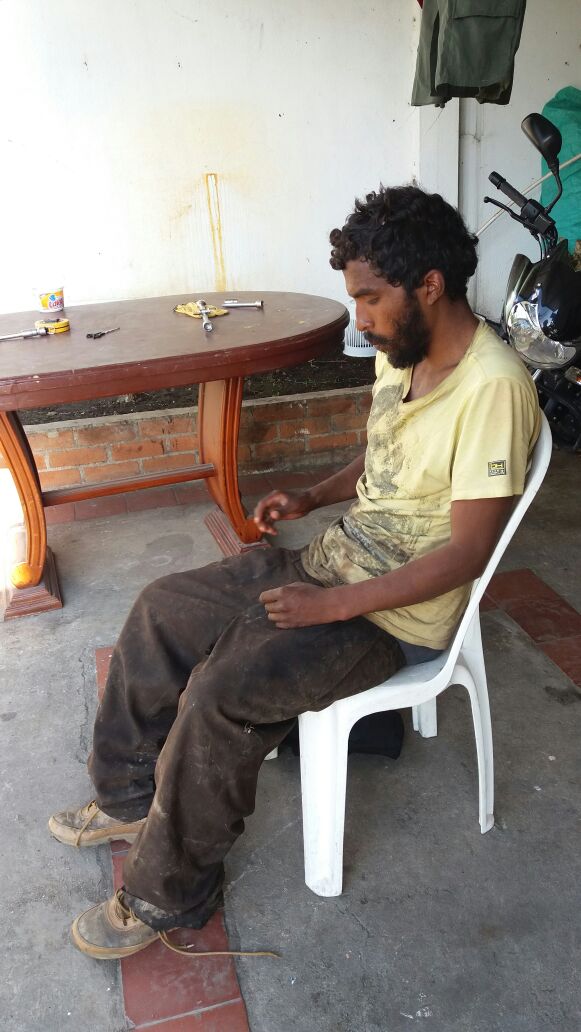 Asi fue encontrado el ciudadano