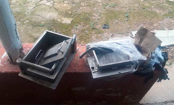 incautación de elementos para el hurto de gasolina