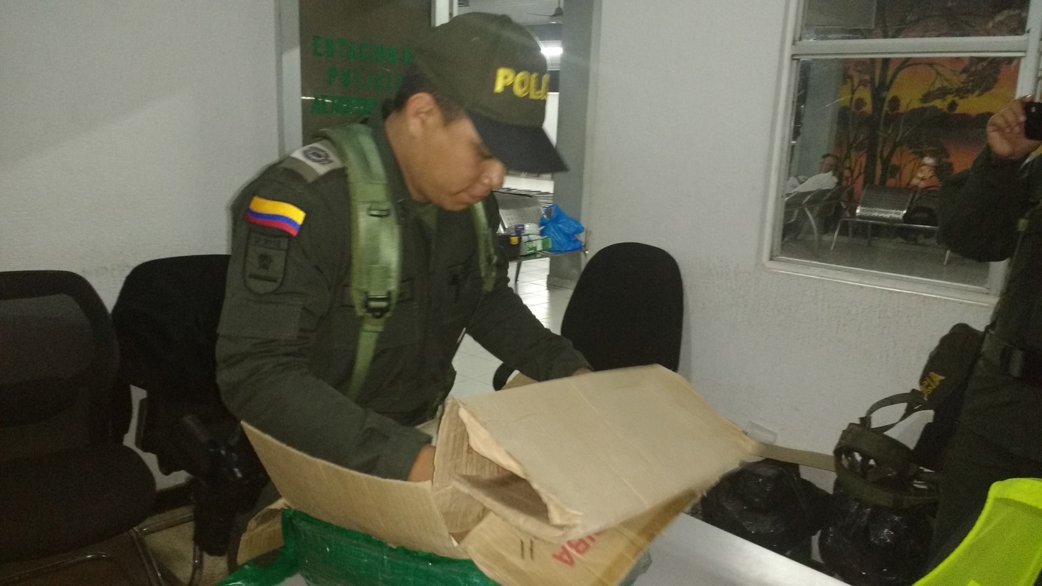 Los narcóticos fueron enviados en la modalidad de encomienda desde el interior del país