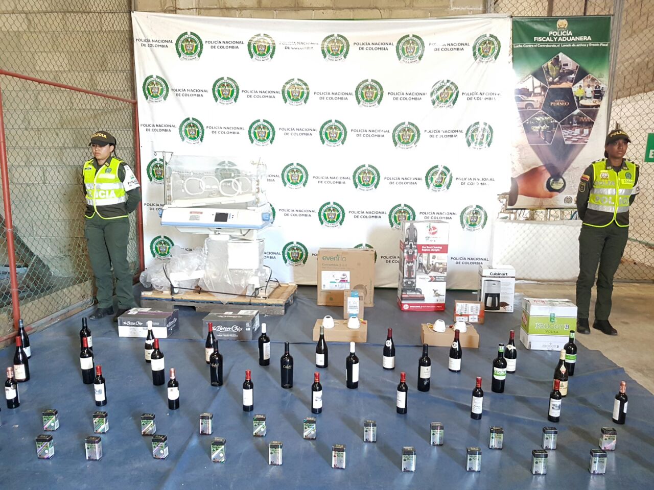 Gracias a los operativo 220 millones fueron incautados en mercancía de contrabando