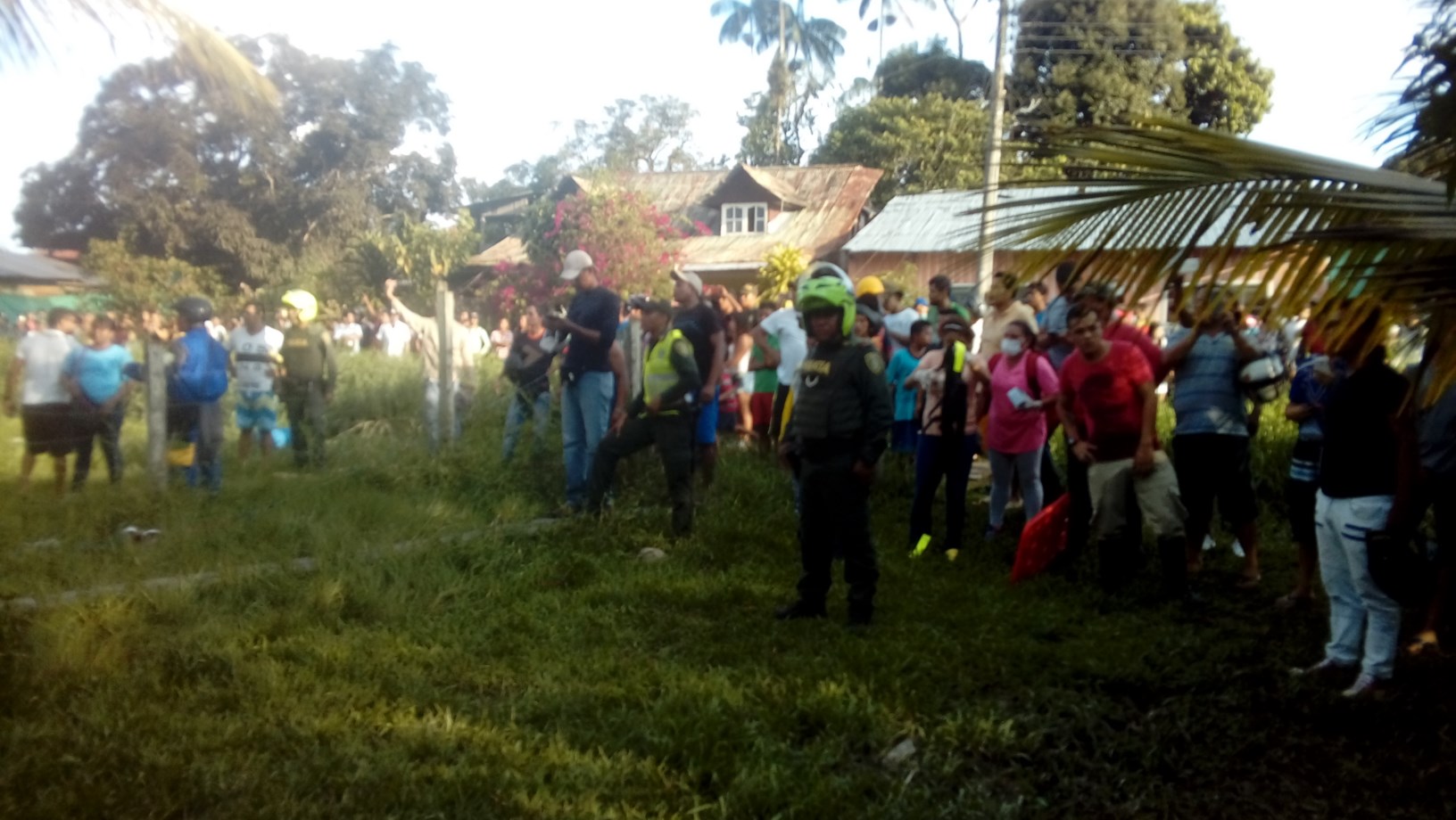 Incendio en Leticia 