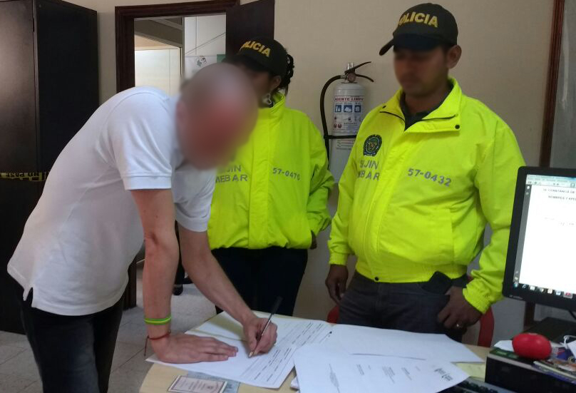 INTERPOL Colombia capturó italiano por abuso de menores