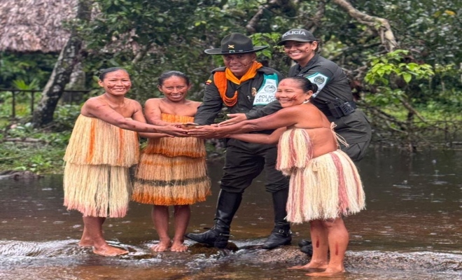 la Policía del Agua, los Carabineros y la Policía Comunitaria recorren los mismos caminos