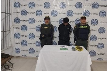 Capturado por porte de estupefacientes 