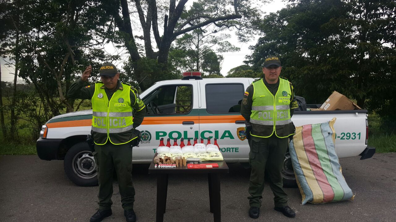 La Policía se incauta de munición y material explosivo