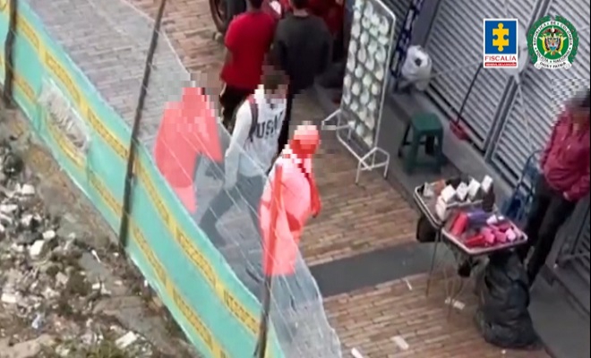 Material probatorio presentado por la Fiscalía para la captura de 'Los Diablos'