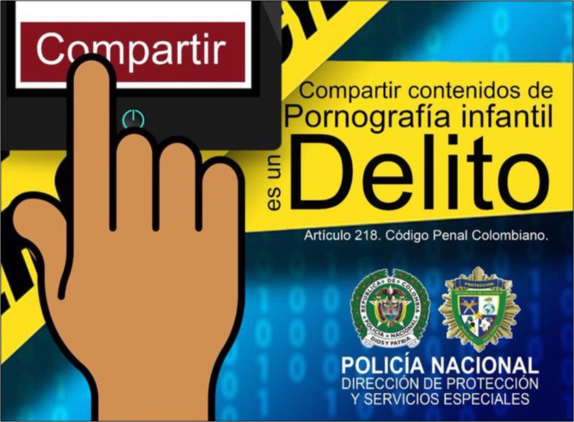 Policía Nacional invita a la comunidad de las Islas a trabajar unidos contra la pornografía infantil 