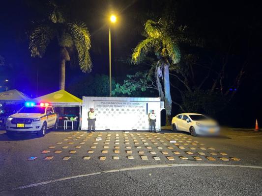 Estupefaciente avaluado en aproximadamente 1.200 millones de pesos