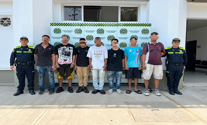 Autoridades capturaron a varios presuntos implicados de una  red de distribución ilegal en el municipio