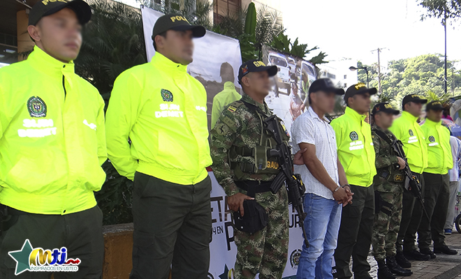 En-la-región del Ariari-la Policía Nacional-capturó-a-‘pablo-o-40’-cabecilla-del-‘clan-del-golfo’