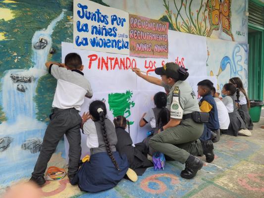 Cuidan a la infancia 