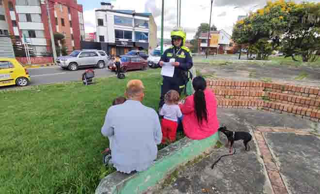 En desarrollo del plan en contra de la mendicidad infantil 