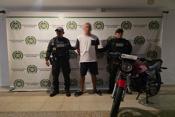 Capturado por falsedad marcaria durante operativo de control en el barrio Siglo XXI de Neiva