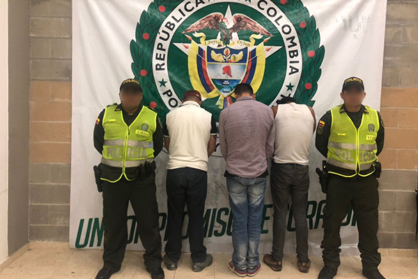 Entre los capturados se encuentra “morales” y “espejos”  