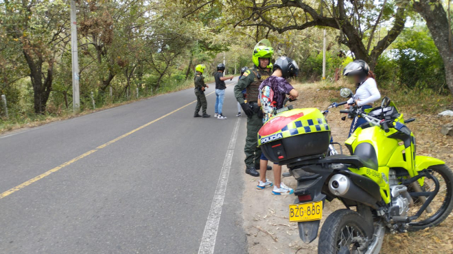 Policía Metropolitana de Neiva presenta balance del fin de semana.