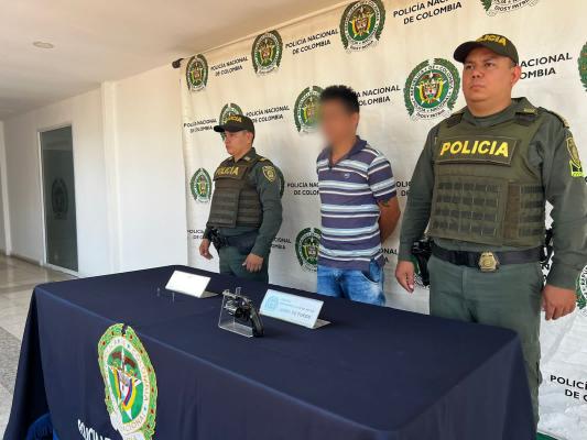 POLICÍA NACIONAL, LOGRA LA CAPTURA DE UN HOMBRE POR EL DELITO DE FABRICACIÓN, TRÁFICO O PORTE DE ARMAS DE FUEGO Y MUNICIONES