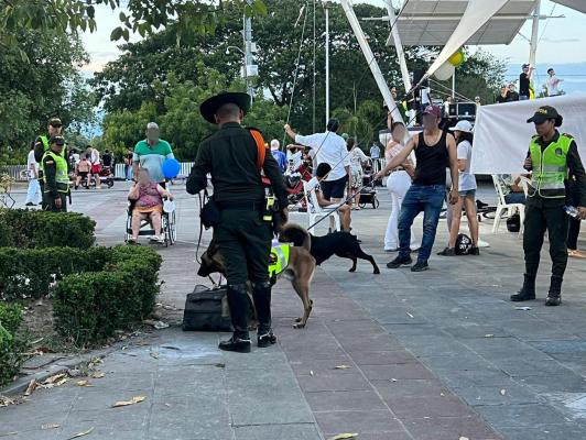 Policía Nacional, acompaña la ciudadanía en los Parques