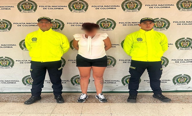La Policía Nacional capturó en flagrancia a una mujer por el delito de fuga de presos