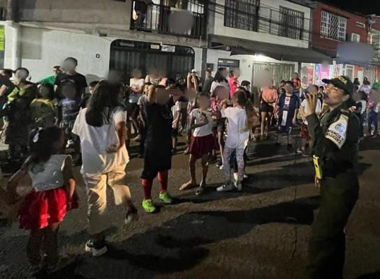 Policía Nacional continúa realizando actividades con niños, niñas y adolescentes en las diferentes comunas de la ciudad