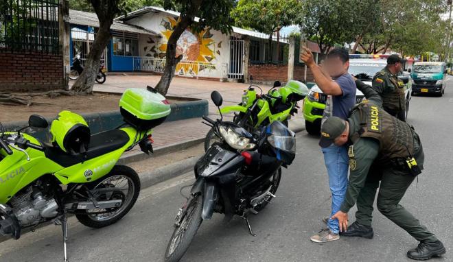 Policía Nacional contrarrestando el hurto en la capital huilense 