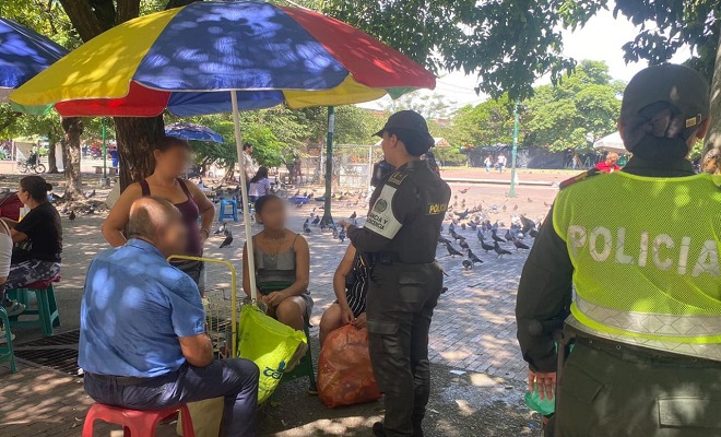 Policía Nacional en Neiva intensifica campañas de prevención para la temporada decembrina