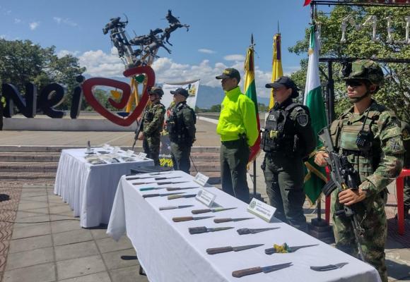 Policía Nacional en Neiva, presenta balance operativo de la semana del 20 al 27 de agosto del 2023
