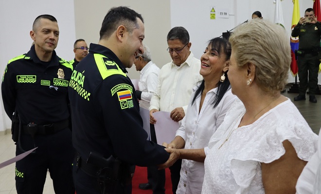 Policía Nacional llevó a cabo “La Noche de los mejores” con líderes y presidentes de Juntas de Acción Comunal 