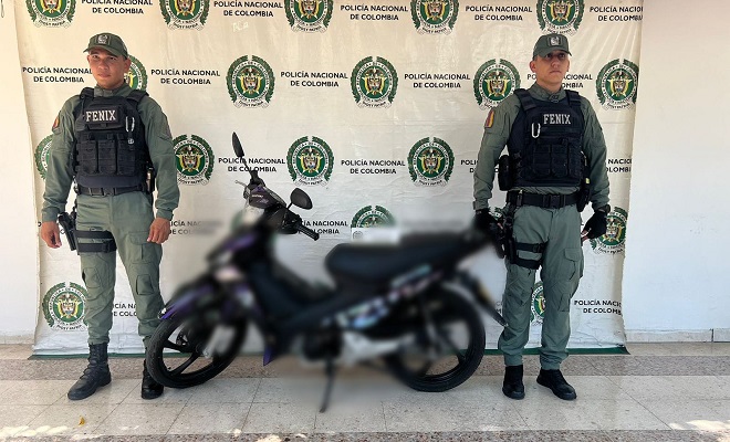 Policía Nacional logra la recuperación de tres motocicletas que habían sido hurtadas,