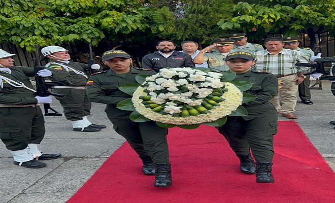 La Policía Nacional rindió un sentido y significativo homenaje en conmemoración a las víctimas del atentado terrorista ocurrido 