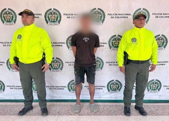 Policía Nacional logra la captura de un hombre conocido como el "Paisa"
