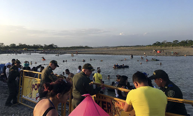 La Policía Nacional-garantiza-la seguridad-en-ríos-y-quebradas-del-Meta