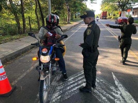 Puestos de control en los municipios