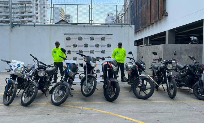recuperación de motocicletas en Cartagena