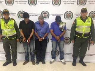 Tres personas fueron capturadas en el momento que transportaban los bovinos