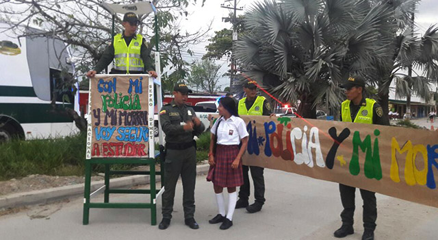 Regreso a Clases Seguro y en Paz-Policia-Meta