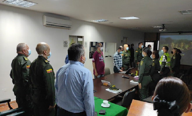 Rendición de cuentas departamento de policía Santander año 2020