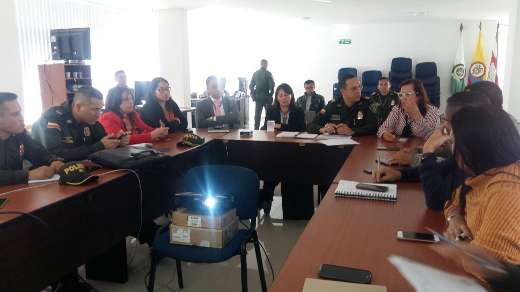 Reunión mesa técnica para el control de la pólvora en Boyacá 