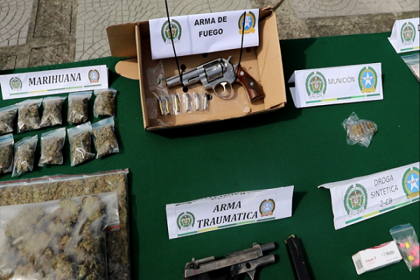 Estupefacientes incautados