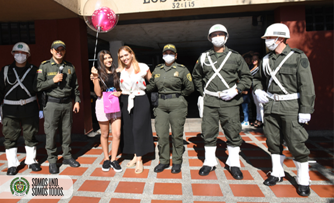 Le entregamos un momento de esperanza a joven que cumplió quince años