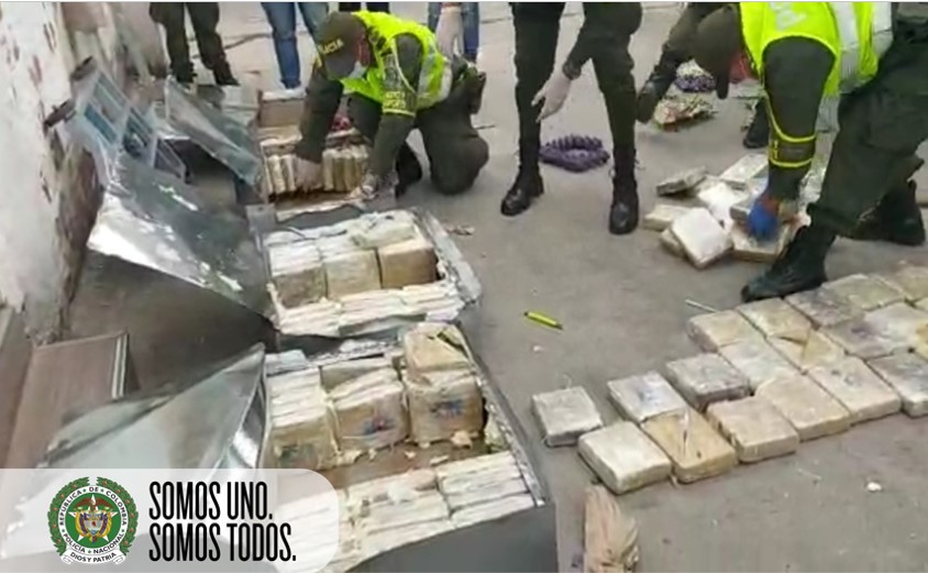 Incautación de estupefacientes 