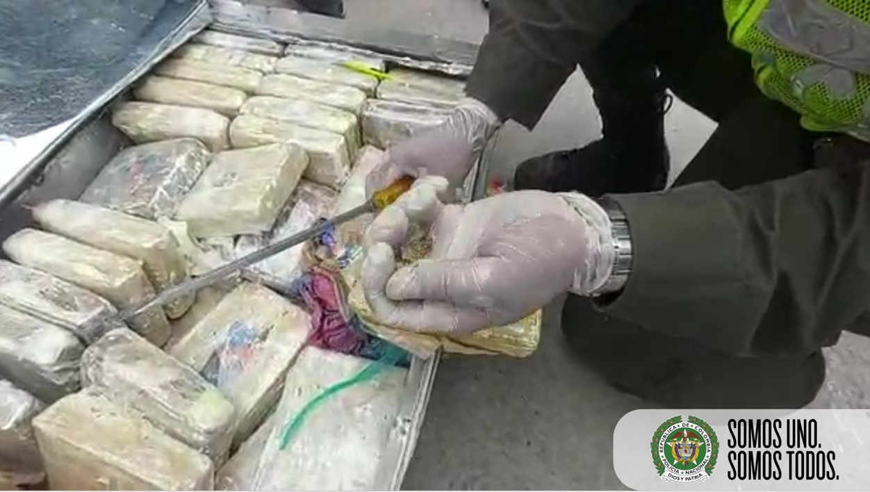 Incautación de estupefacientes 