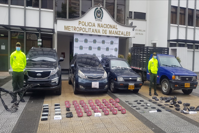 Operativos contra el hurto de automotores y autopartes deja importantes resultados en Manizales