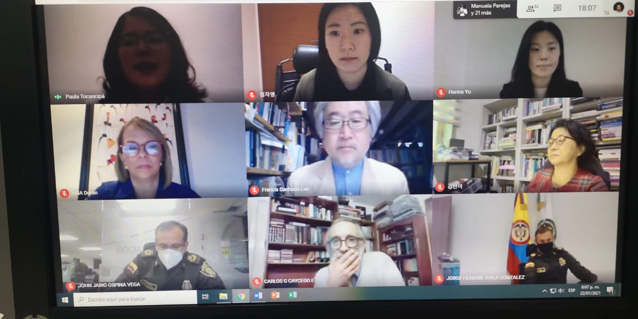 videoconferencia de aprobación de la propuesta  para implementarse en un periodo de 4 años.